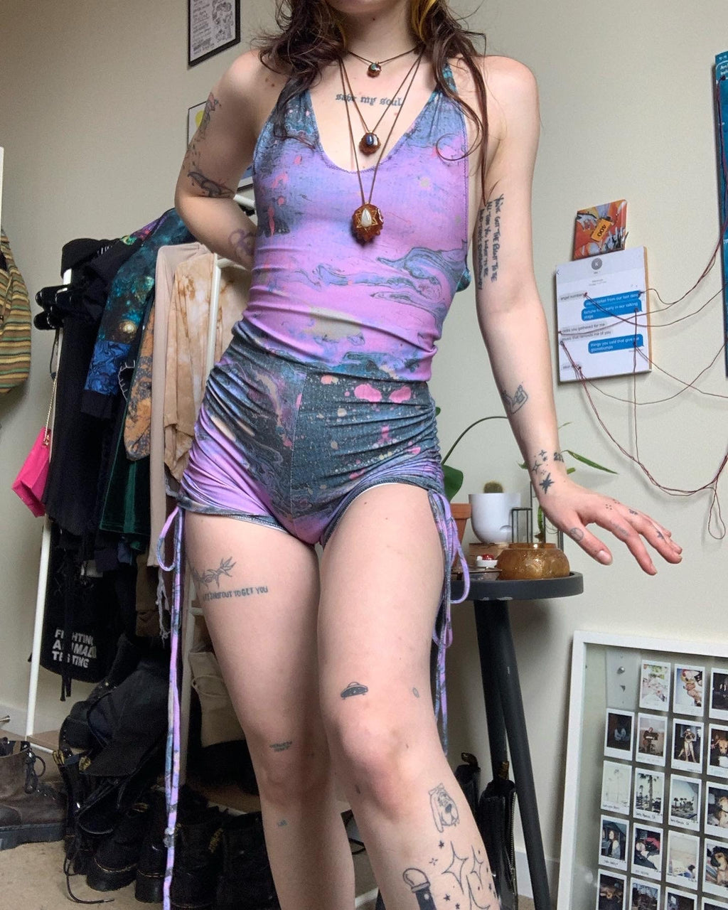 MTO Dreamster Playsuit/Romper - Choose Your Pattern + Top Style!