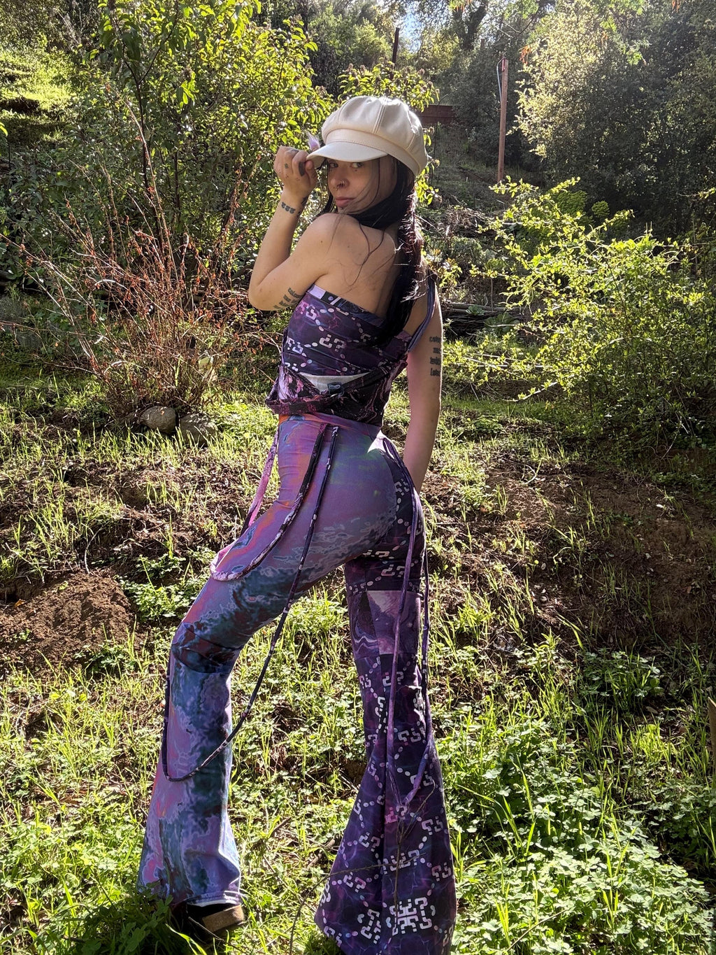 MTO Fae Bell Bottom Overalls- Your choice of 3-4 prints