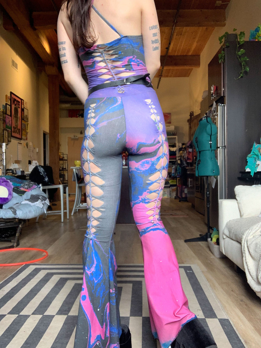 MTO Discotheque Flared Jumpsuit - Choose Your Pattern