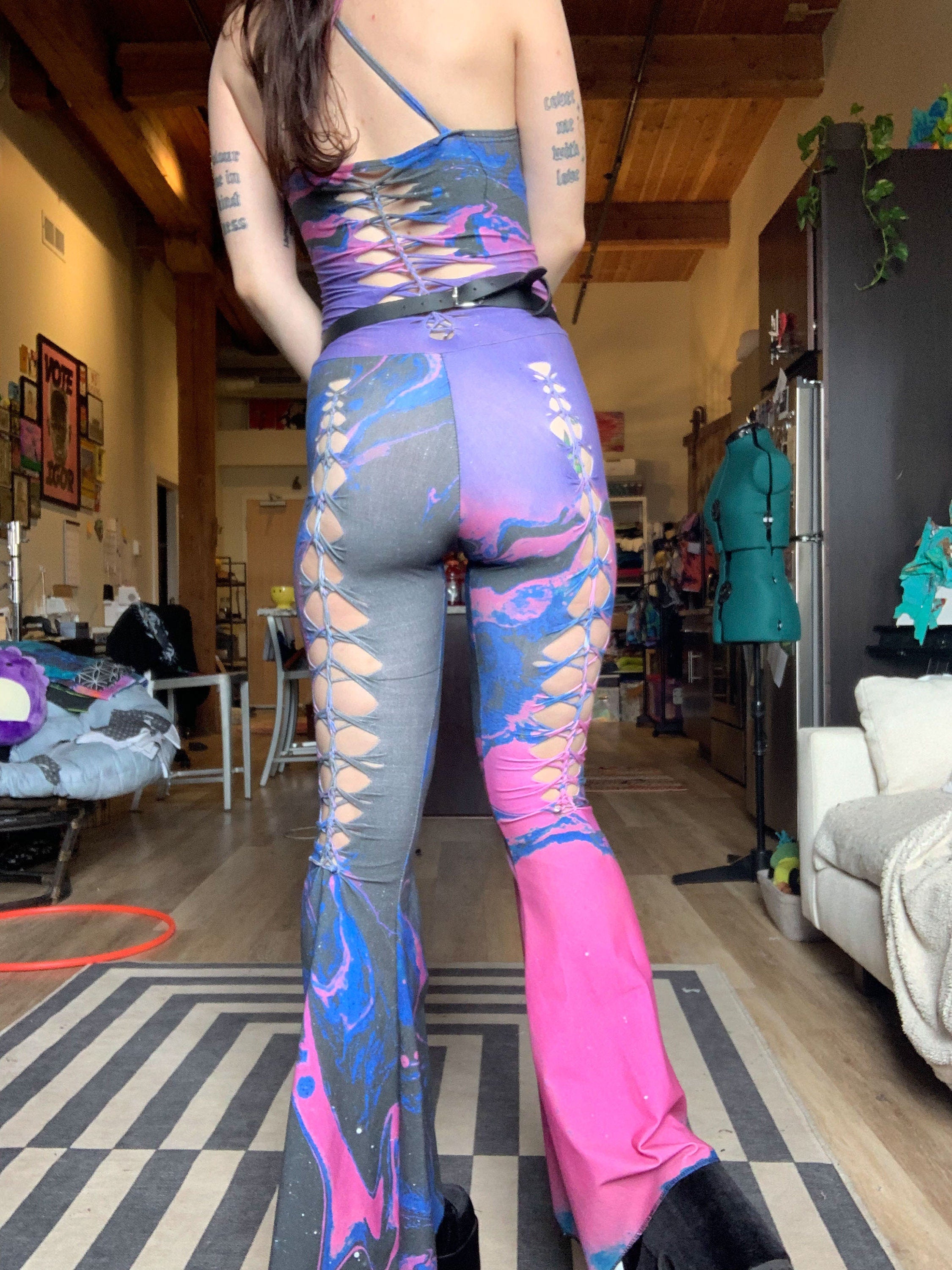 MTO Discotheque Flared Jumpsuit - Choose Your Pattern
