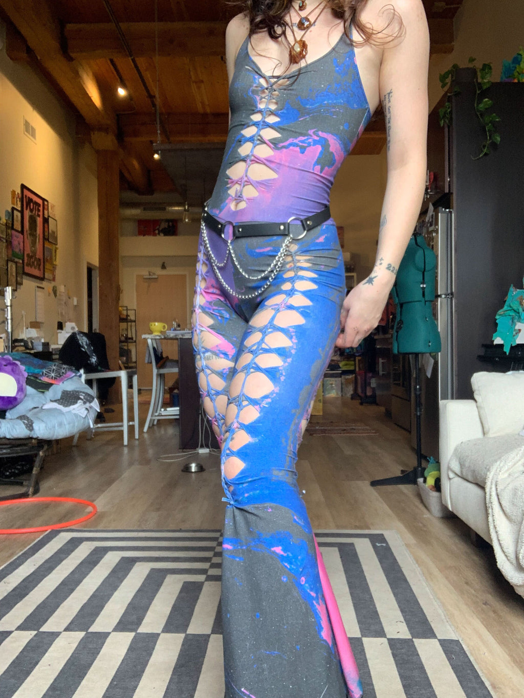 MTO Discotheque Flared Jumpsuit - Choose Your Pattern