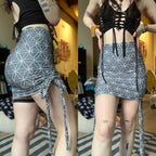 MTO Cinch Mini Skirt - Choose Your Pattern