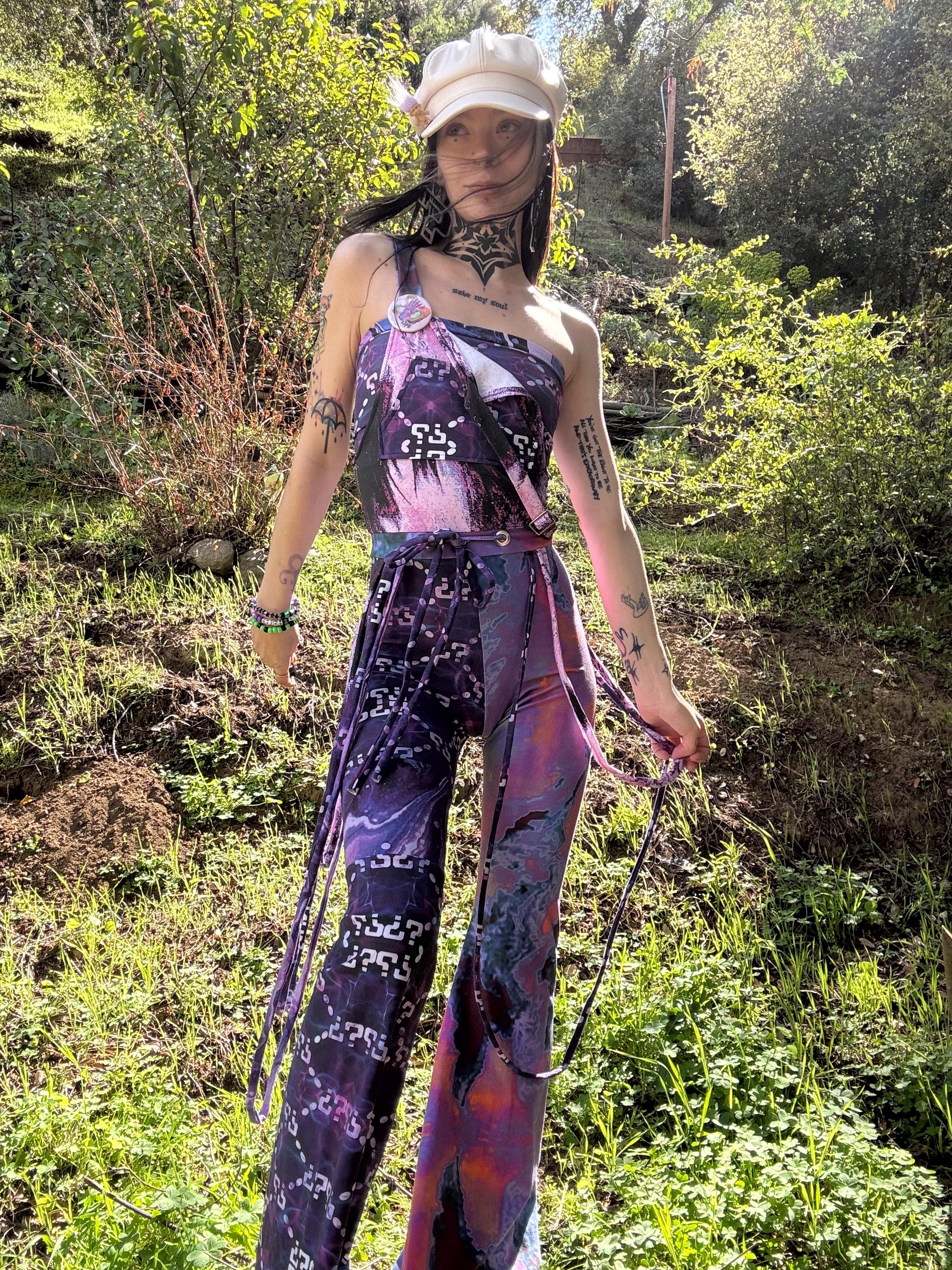 MTO Fae Bell Bottom Overalls- Your choice of 3-4 prints