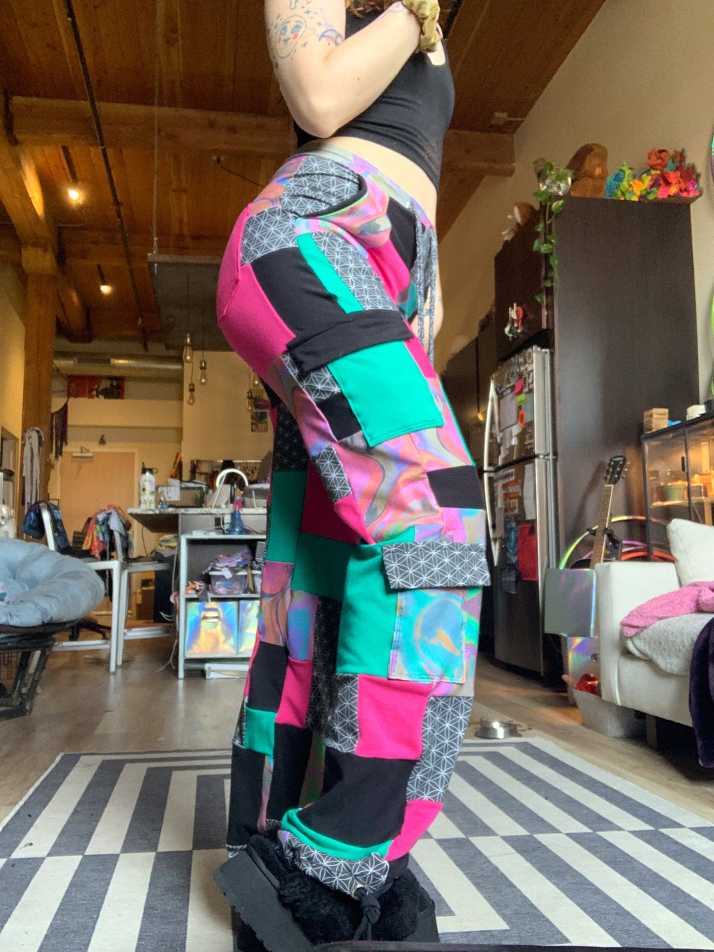 MTO Afters Patchwork Cargos