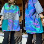 MTO Neo Patchwork T-Shirt - Unisex/Men's - Choose Your Patterns