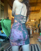 MTO Slitweave Mini Dress - Choose Your Pattern and Braid Style