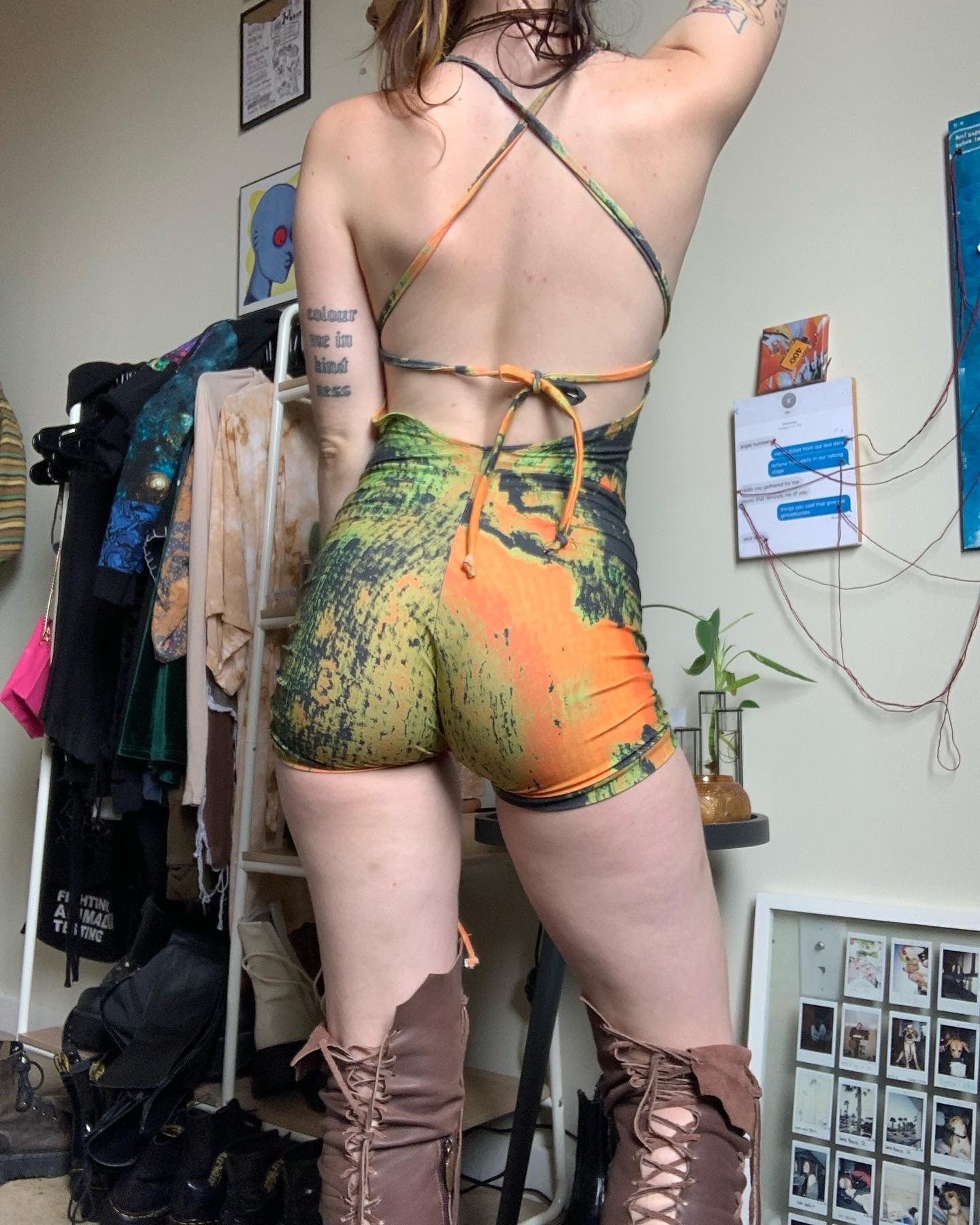 MTO Dreamster Playsuit/Romper - Choose Your Pattern + Top Style!