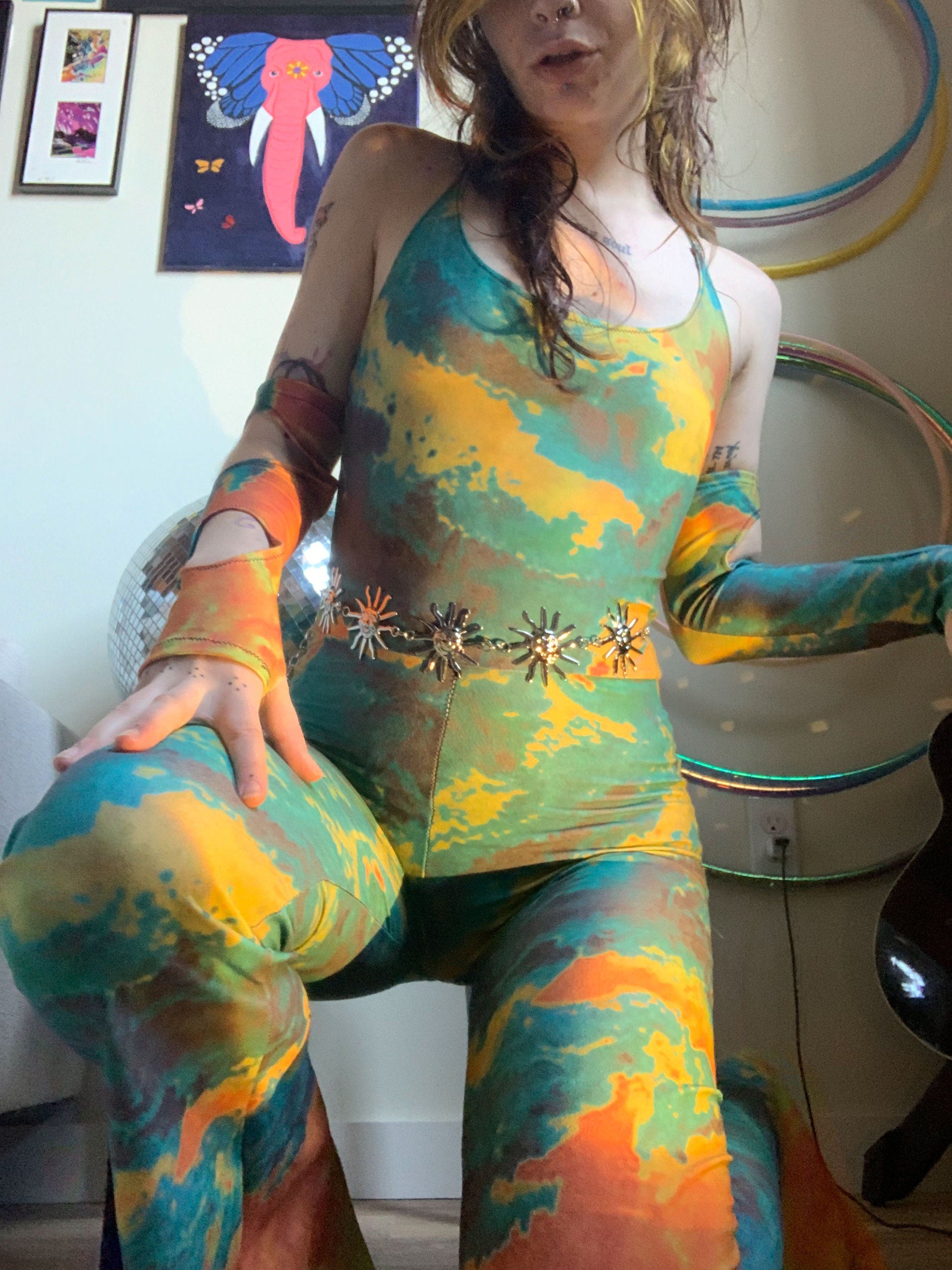 MTO Discotheque Flared Jumpsuit - Choose Your Pattern