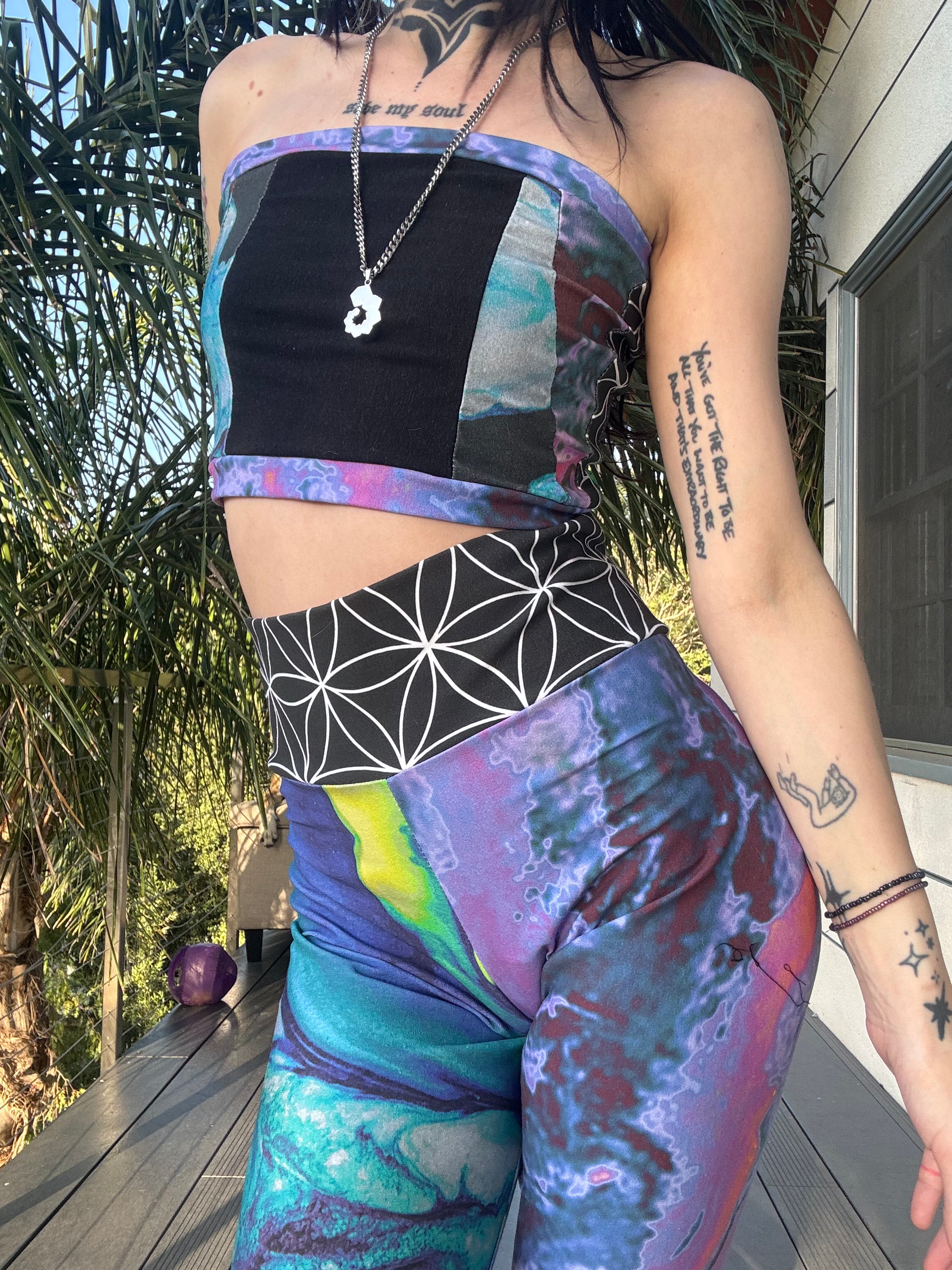 MTO Funktion Patchwork Tube Top