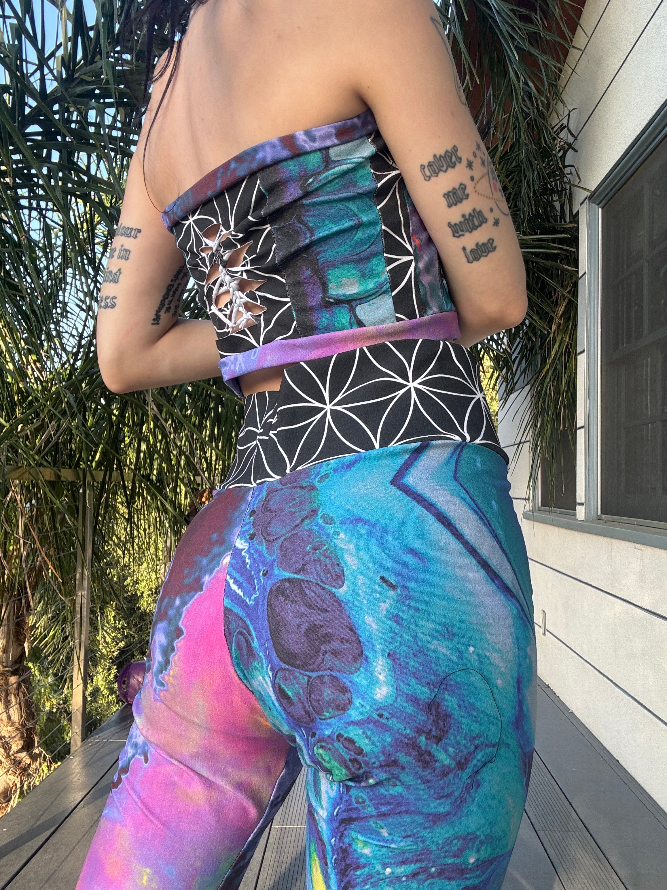 MTO Funktion Patchwork Tube Top