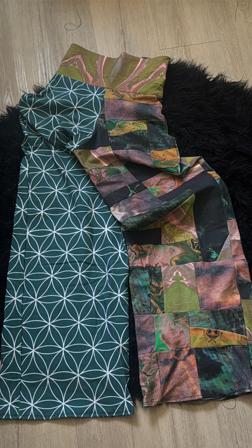 RTS Patchy Straight Leg Pants - Small
