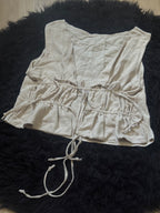 OOAK Linen Top - XL/2XL
