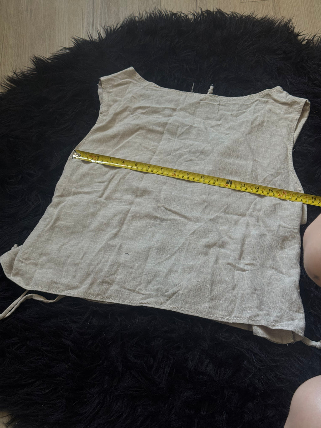 OOAK Linen Top - XL/2XL