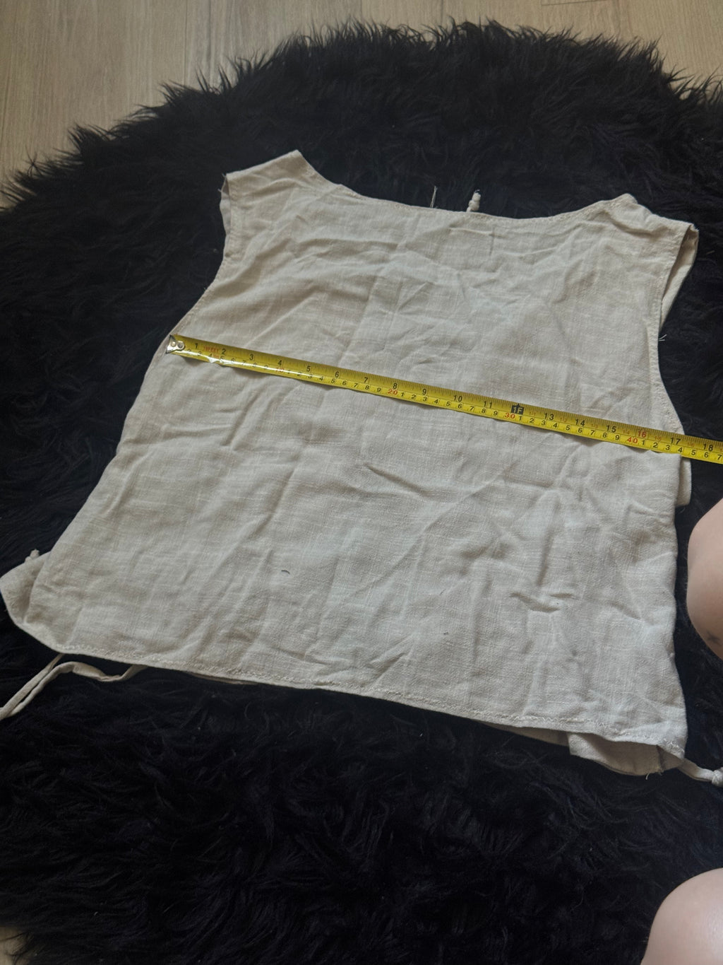 OOAK Linen Top - XL/2XL