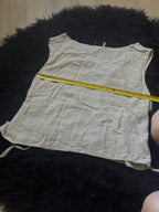 OOAK Linen Top - XL/2XL