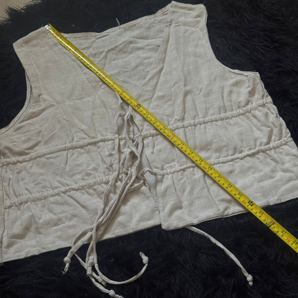 OOAK Linen Top - XL/2XL