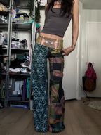 RTS Patchy Straight Leg Pants - Small