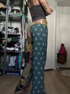 RTS Patchy Straight Leg Pants - Small