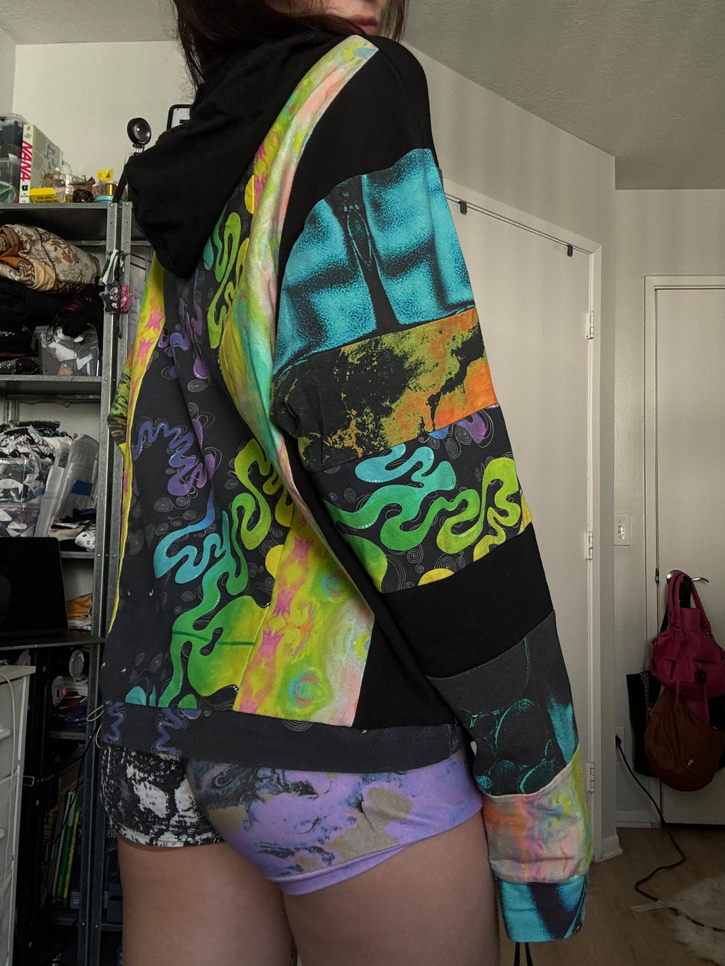 OOAK Patchwork Hoodie