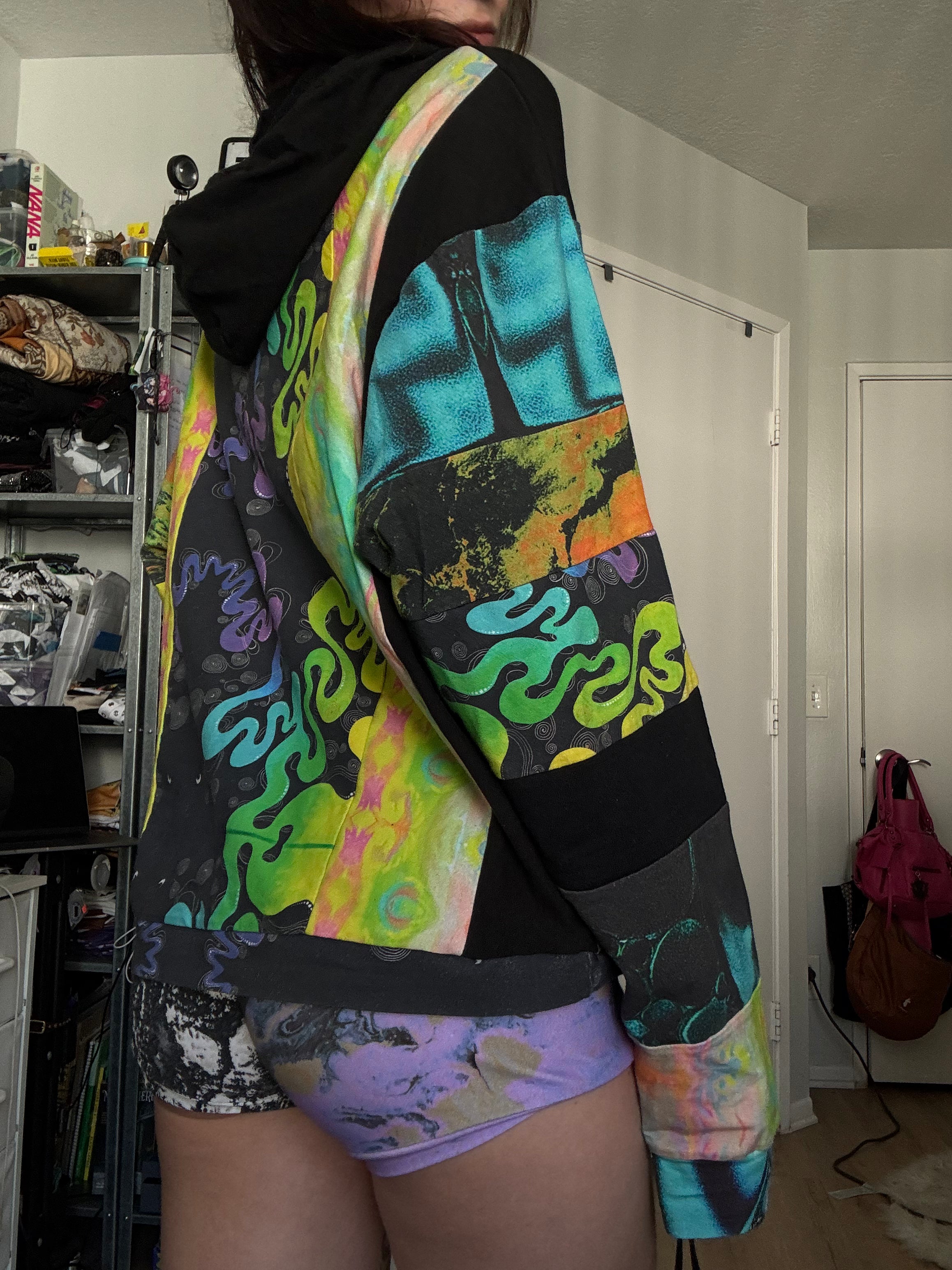 OOAK Patchwork Hoodie