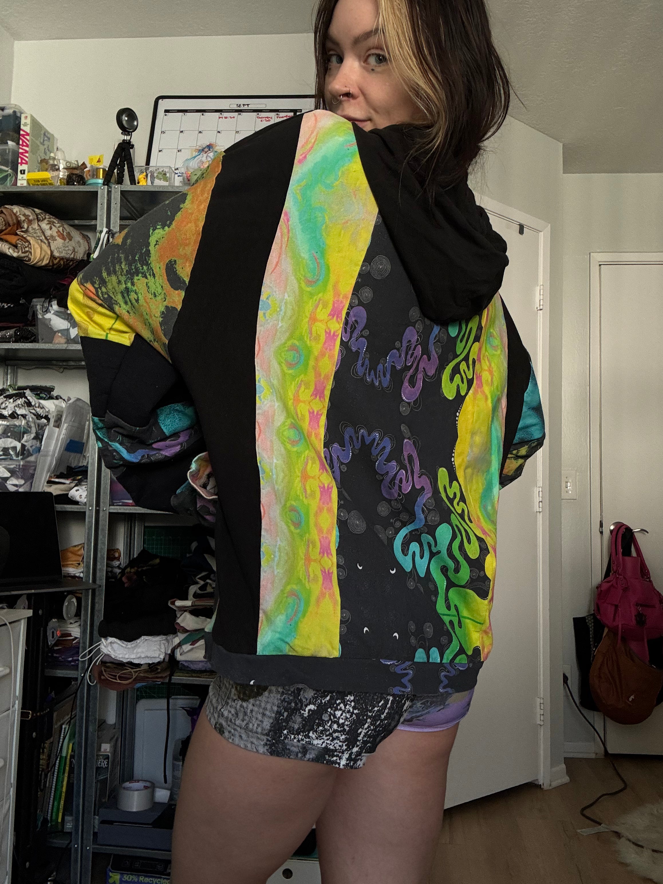 OOAK Patchwork Hoodie