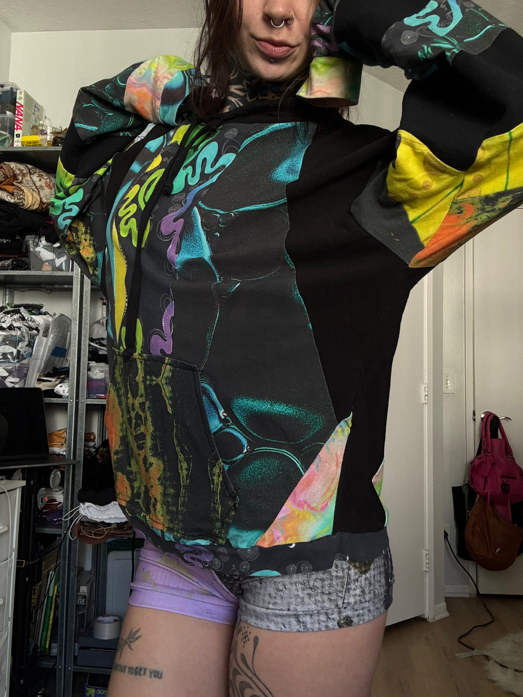 OOAK Patchwork Hoodie