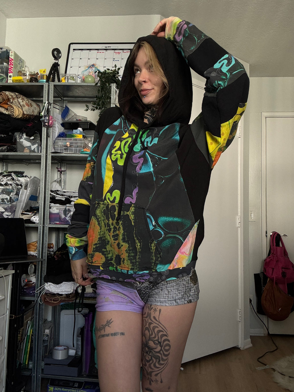 OOAK Patchwork Hoodie