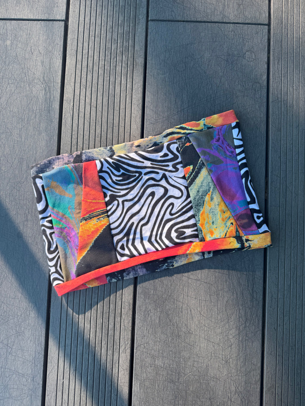 MTO Funktion Patchwork Tube Top