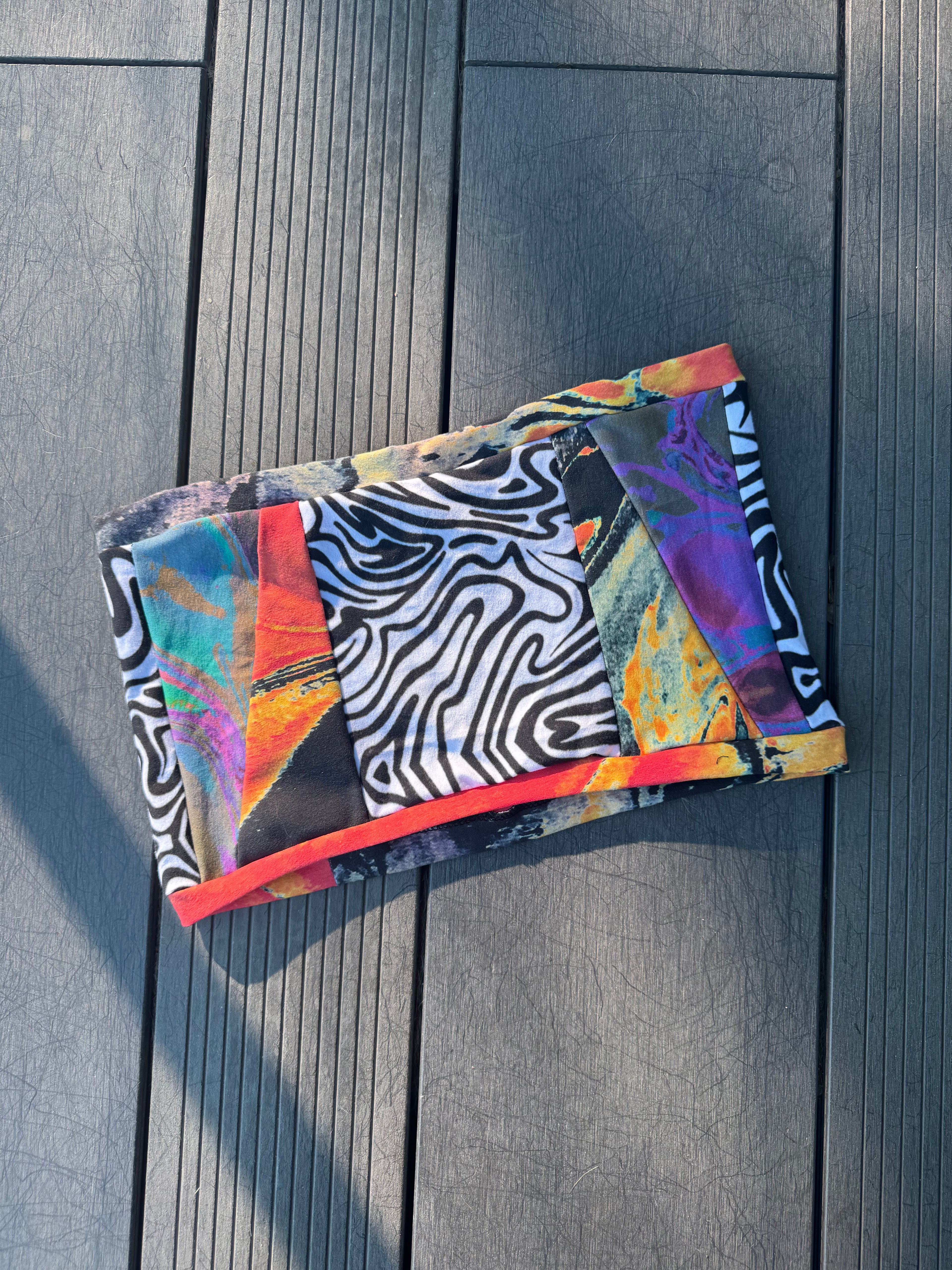 MTO Funktion Patchwork Tube Top