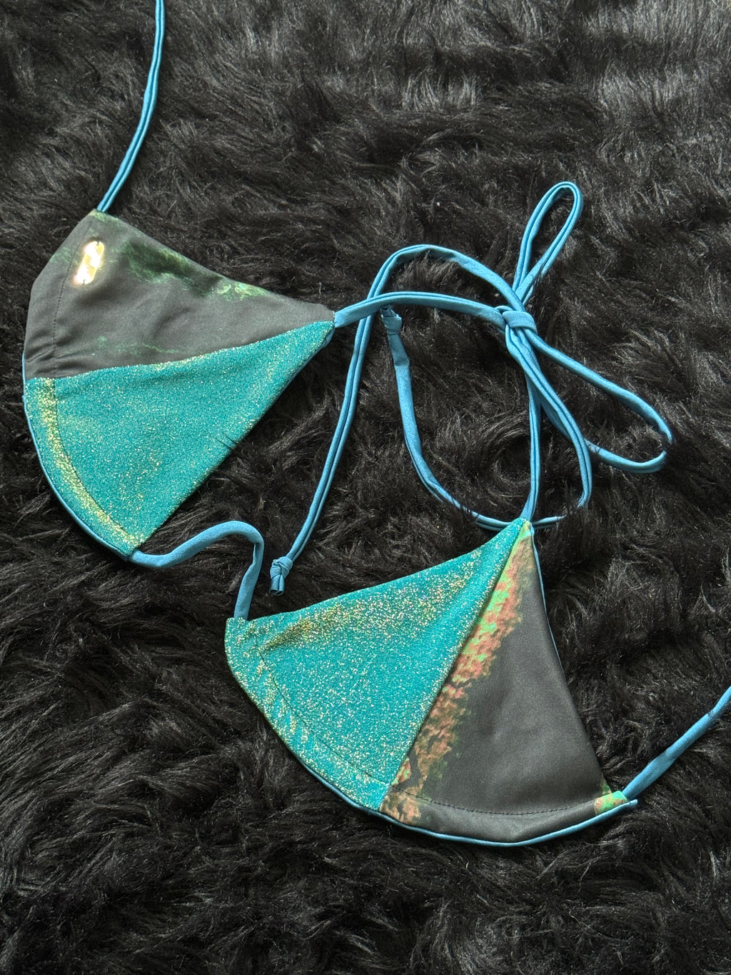 RTS Triangle Bikini Top -XL