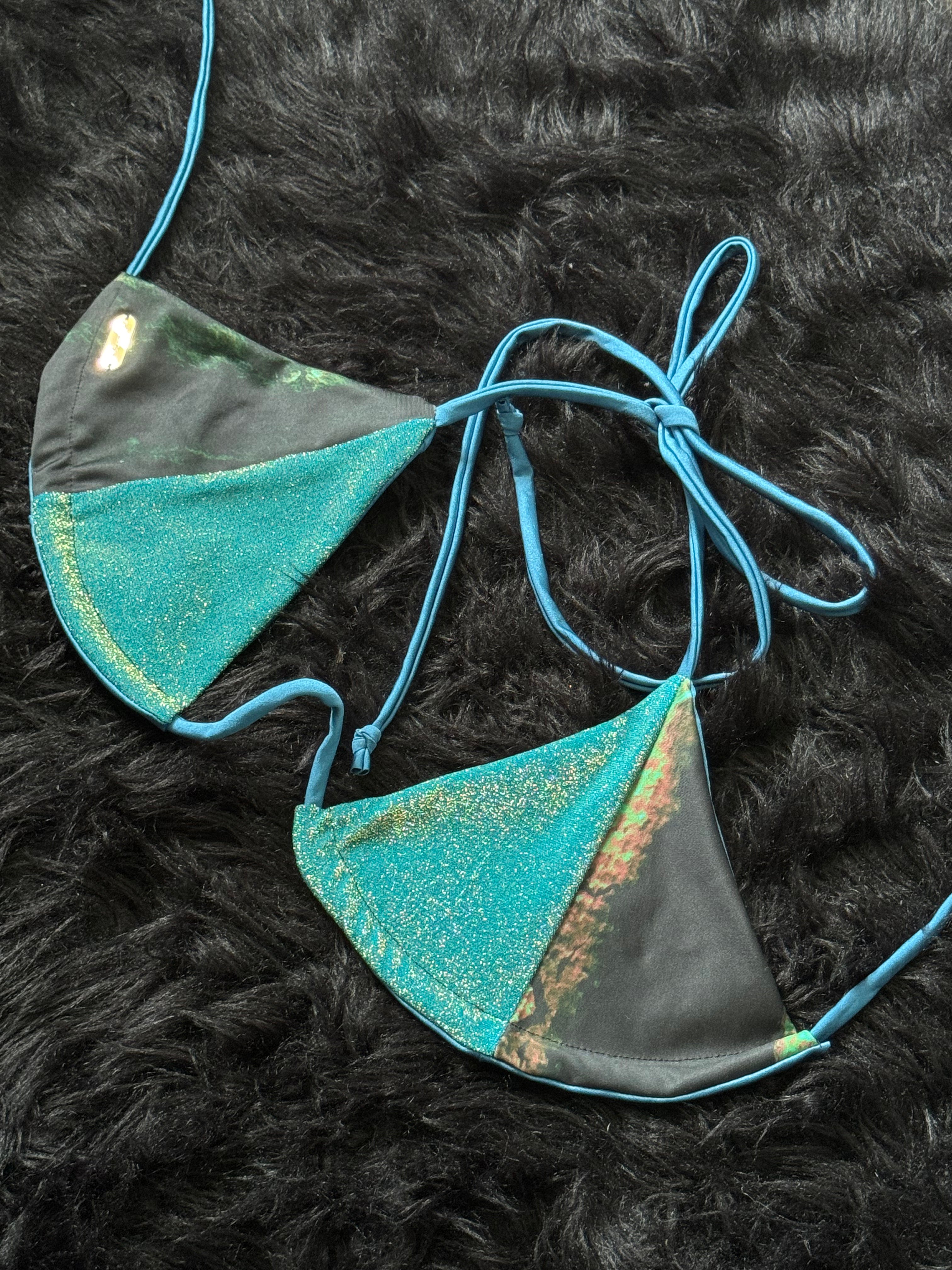 RTS Triangle Bikini Top -XL