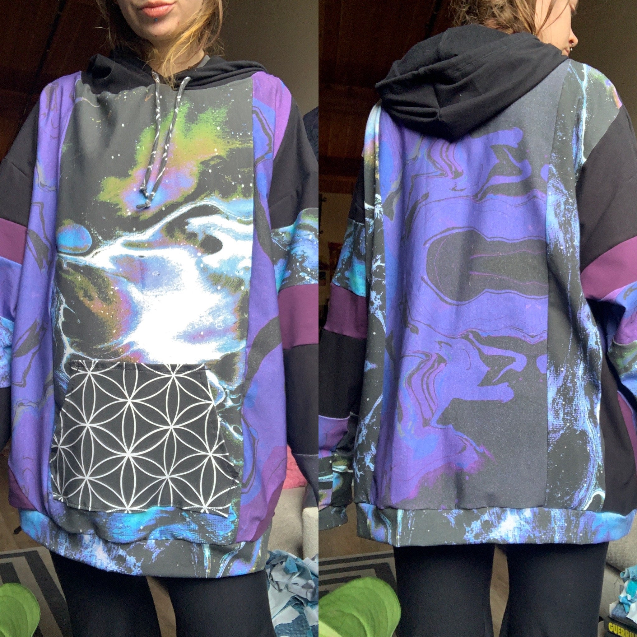 MTO Patchwork Hoodie - Choose your Pattern/Color