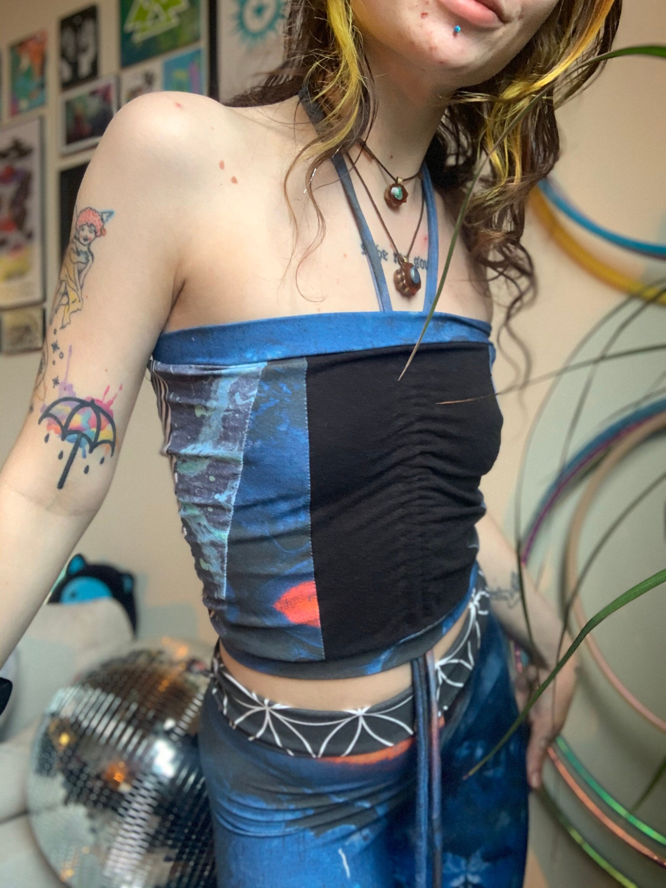 MTO Ria Cinch Halter Tube Top- Choose Your Patterns
