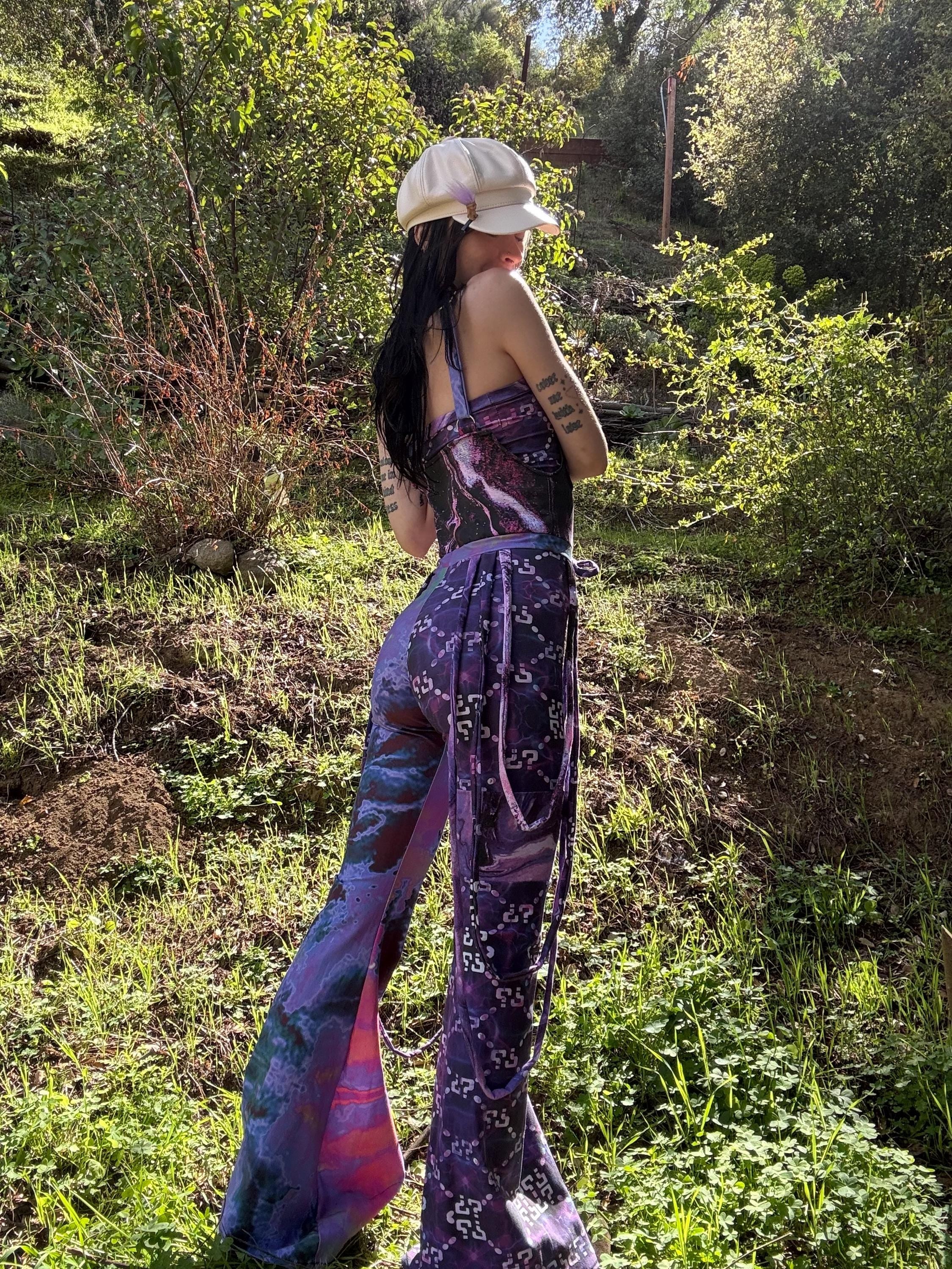 MTO Fae Bell Bottom Overalls- Your choice of 3-4 prints