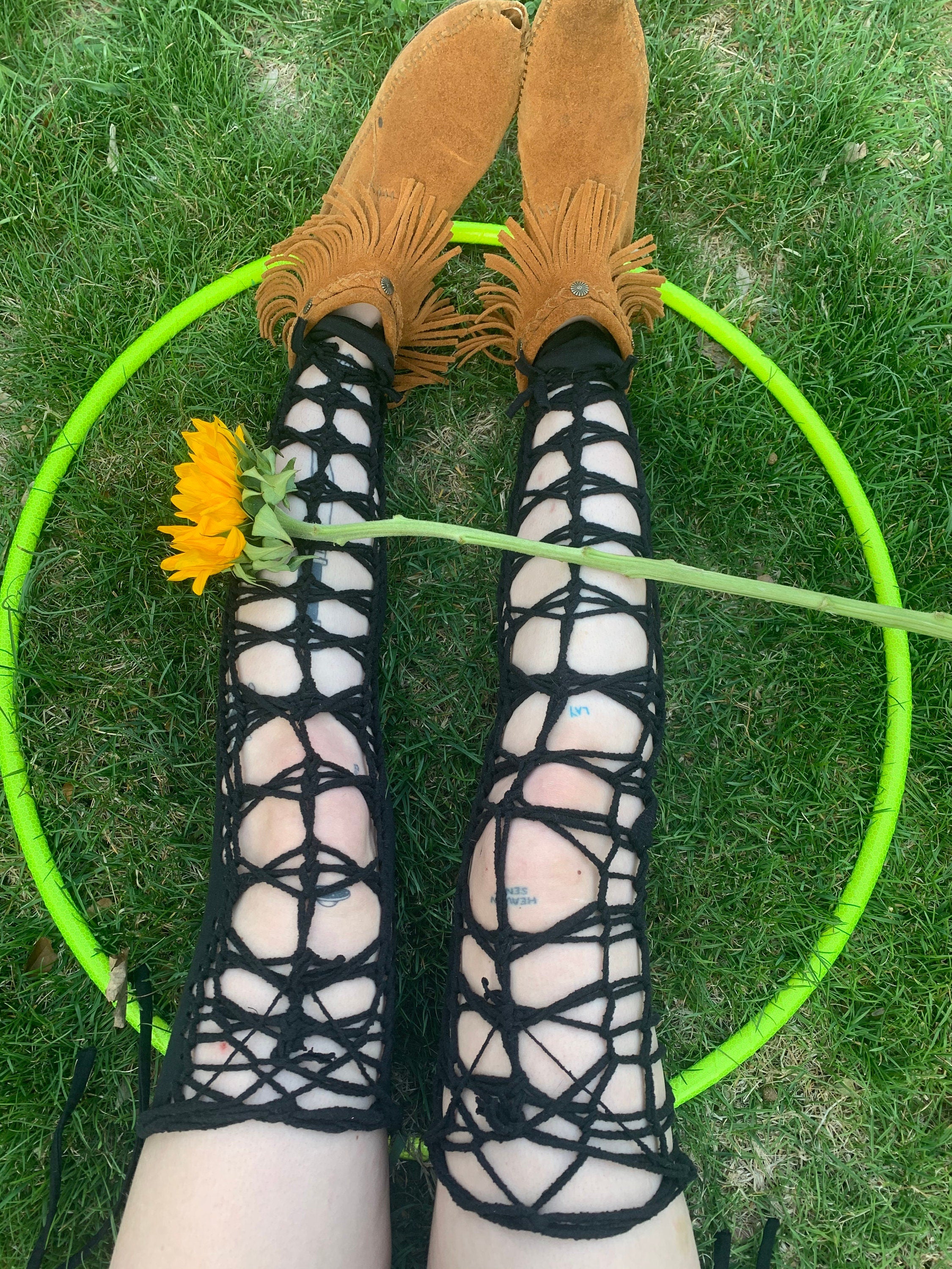 MTO Fairy Legs - Slitweave/Braided Leg Warmers