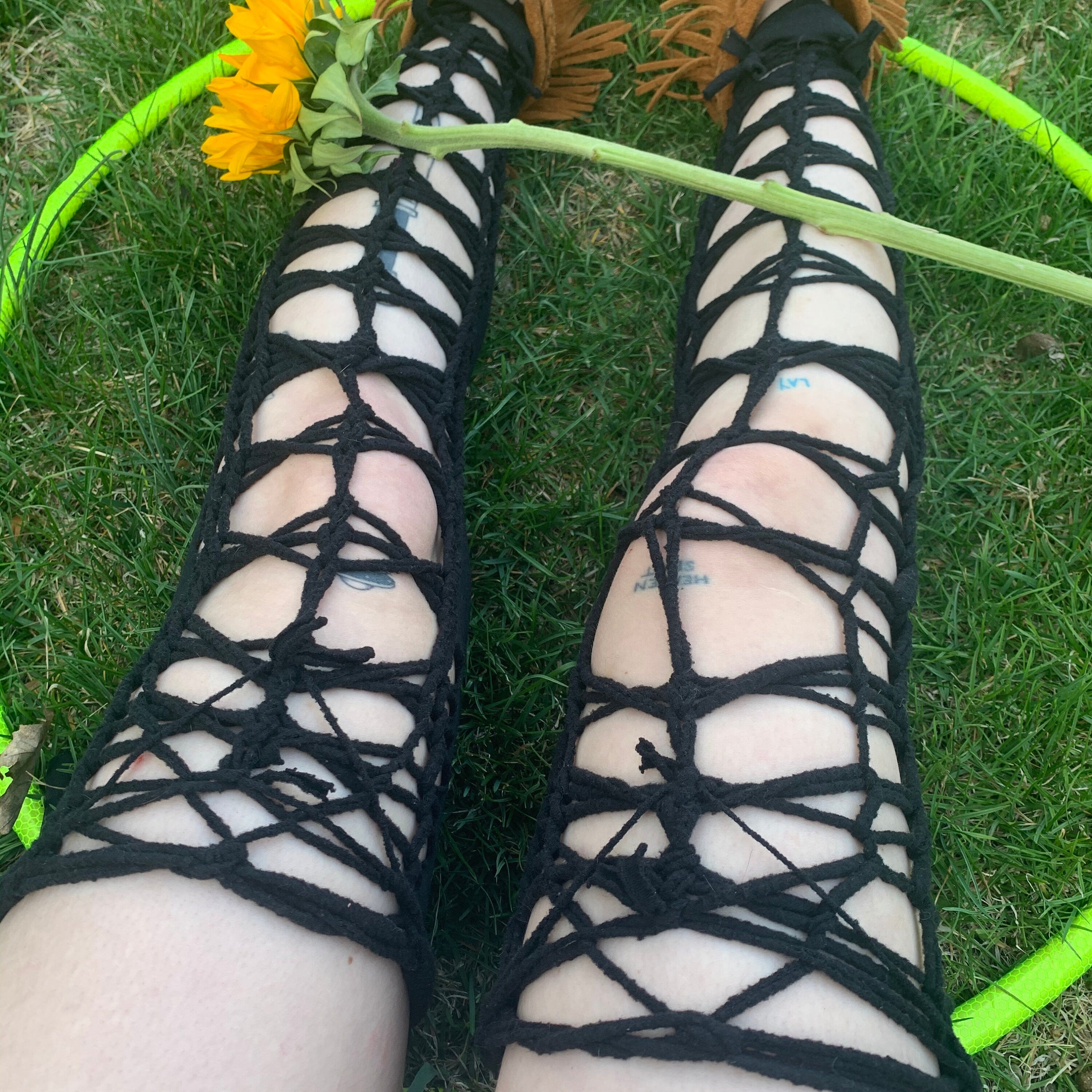 MTO Fairy Legs - Slitweave/Braided Leg Warmers