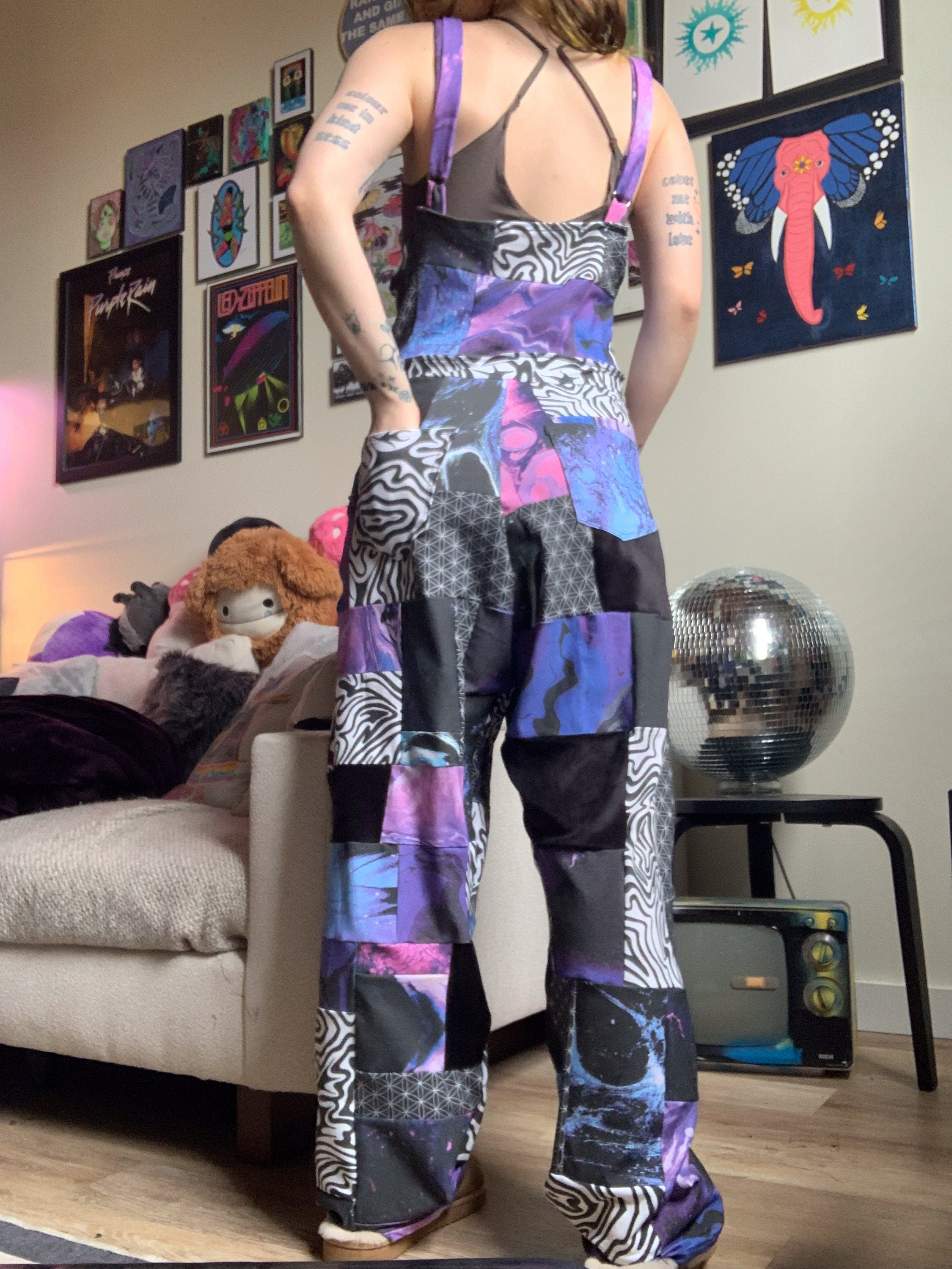 MTO Patchwork Overalls- FULLY Customizable and UNISEX