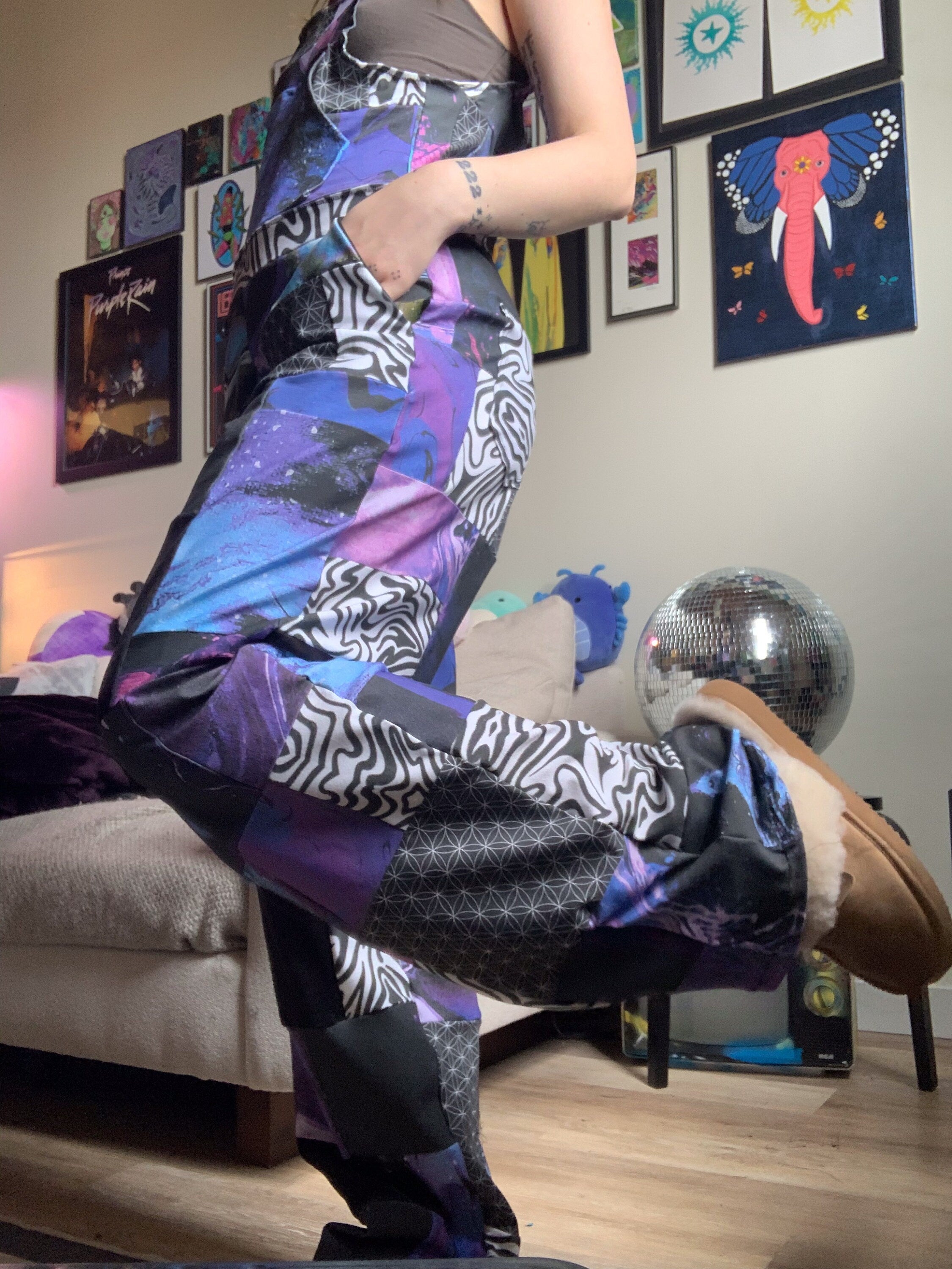 MTO Patchwork Overalls- FULLY Customizable and UNISEX