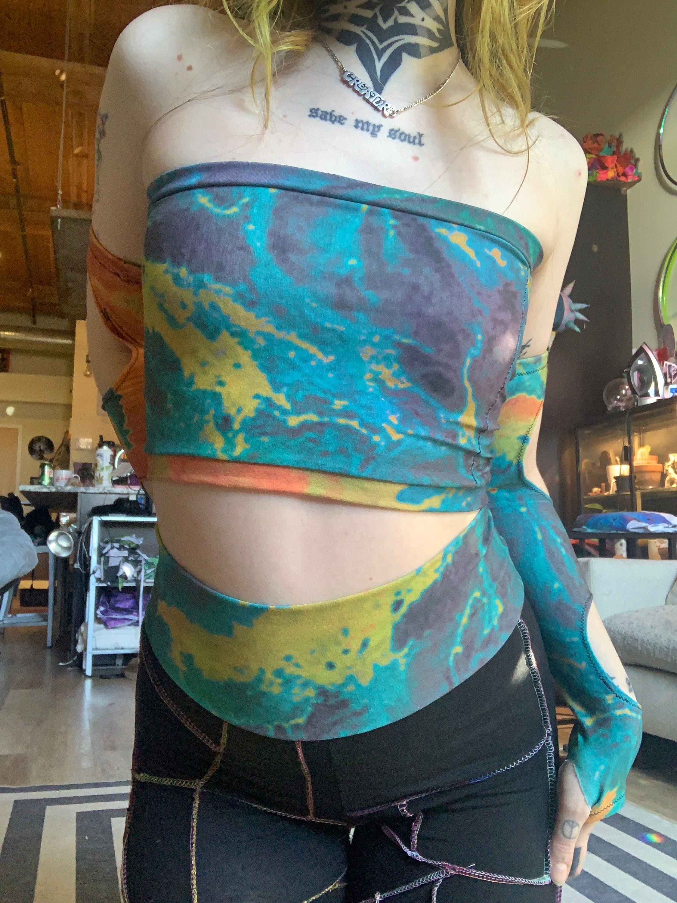 MTO Solid Pattern Tube Top