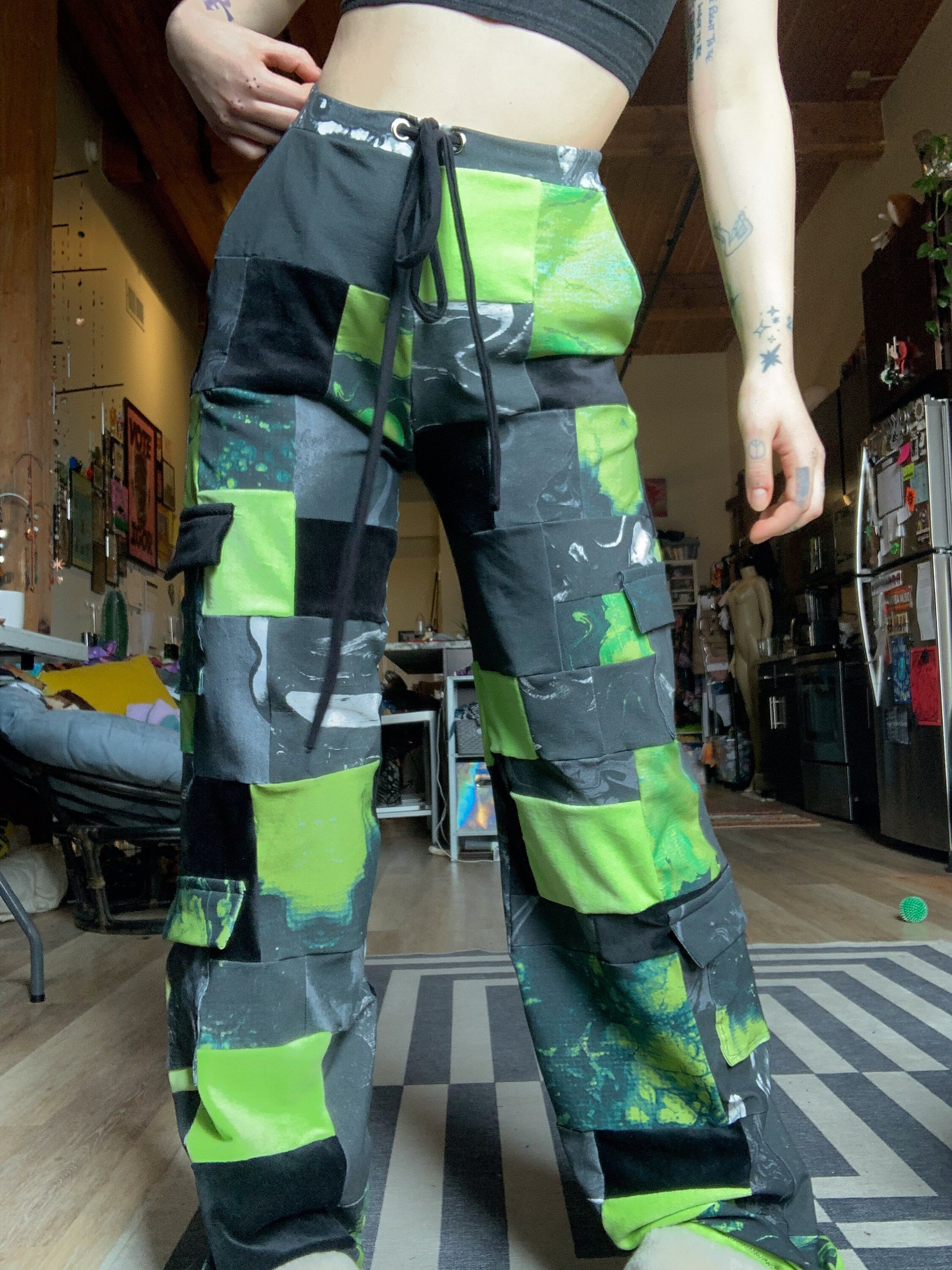 MTO Afters Patchwork Cargos