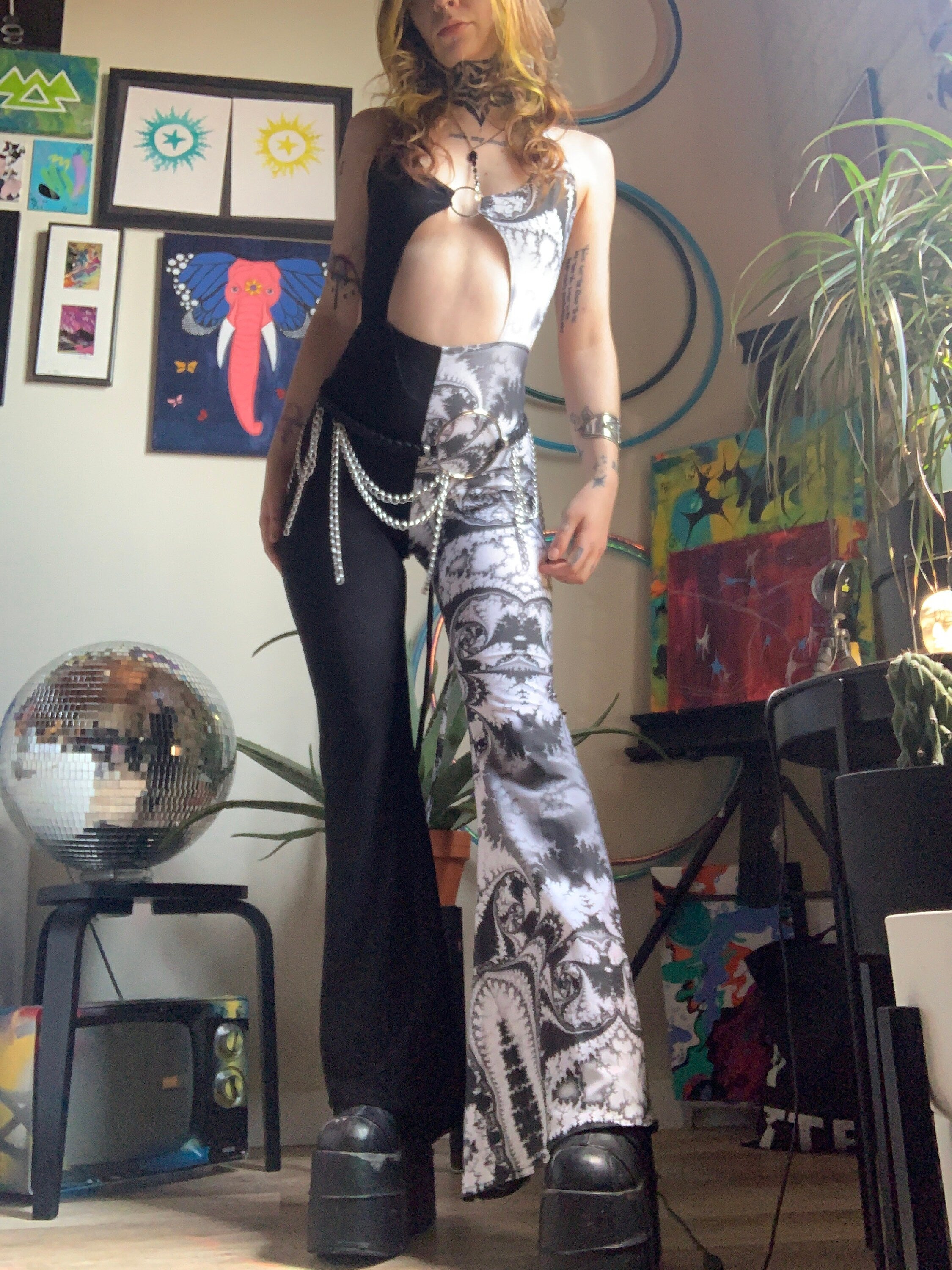 MTO Elvira Flared Jumpsuit OR Romper - Choose Your Pattern