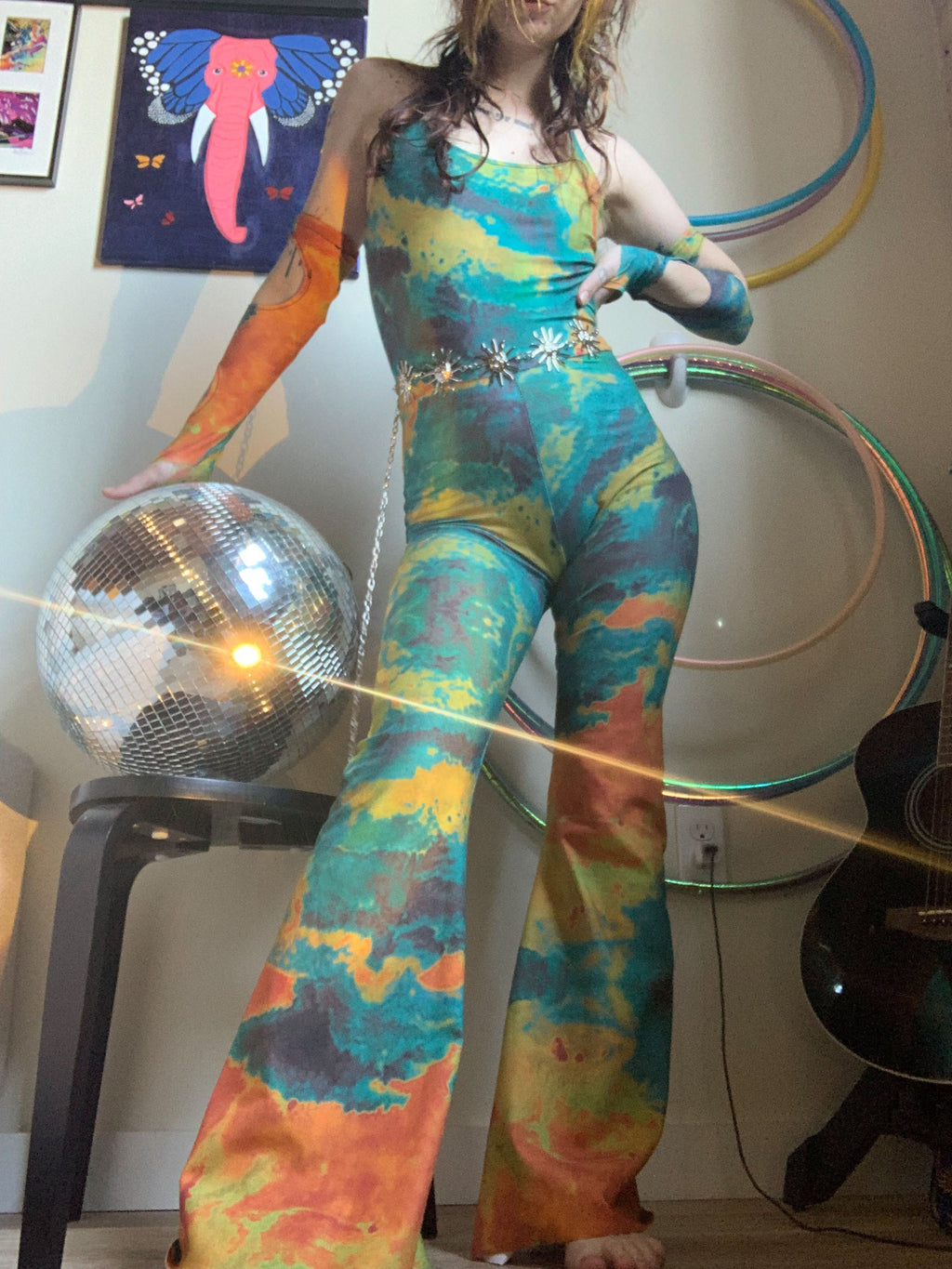 MTO Discotheque Flared Jumpsuit - Choose Your Pattern