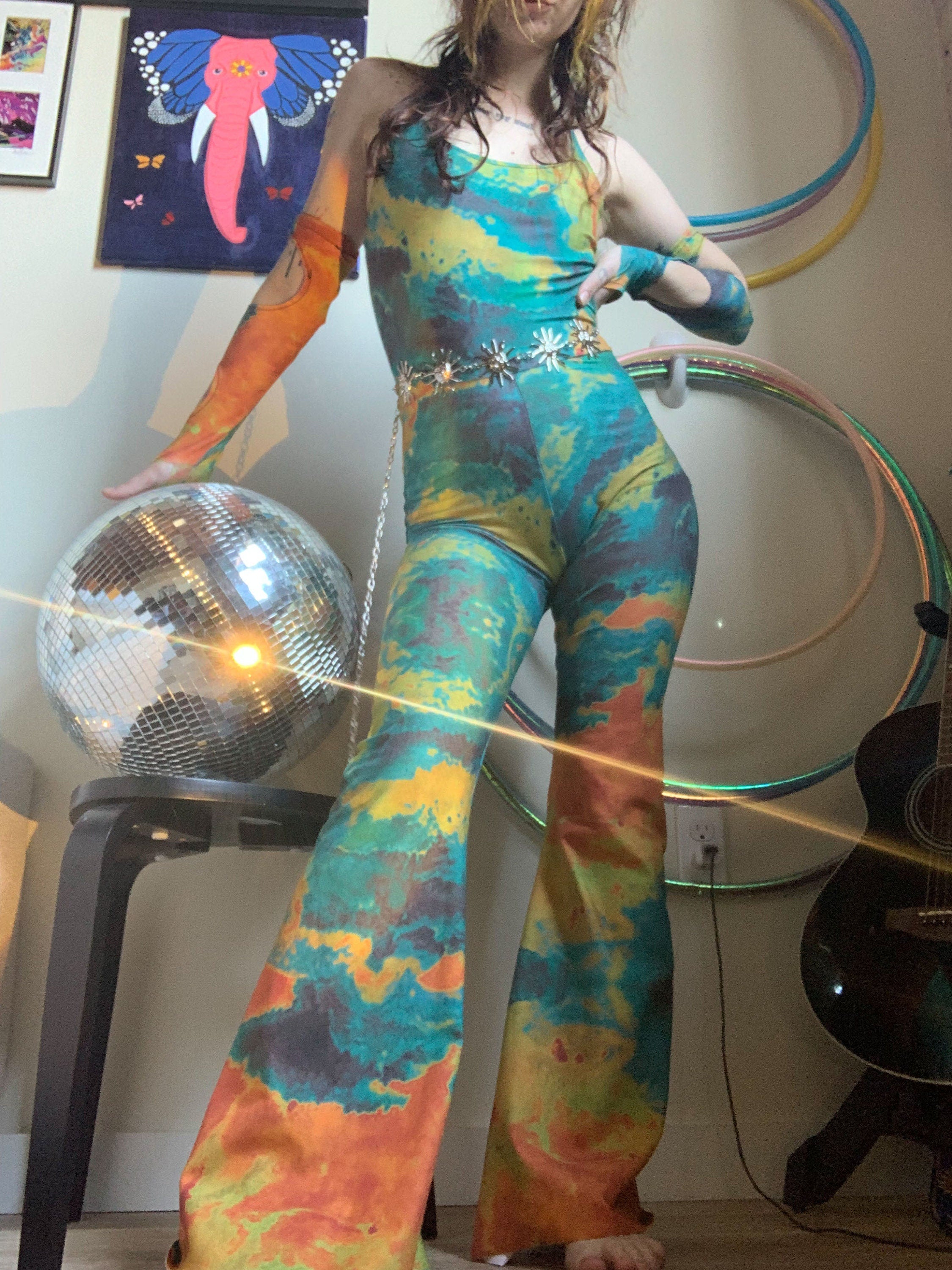 MTO Discotheque Flared Jumpsuit - Choose Your Pattern