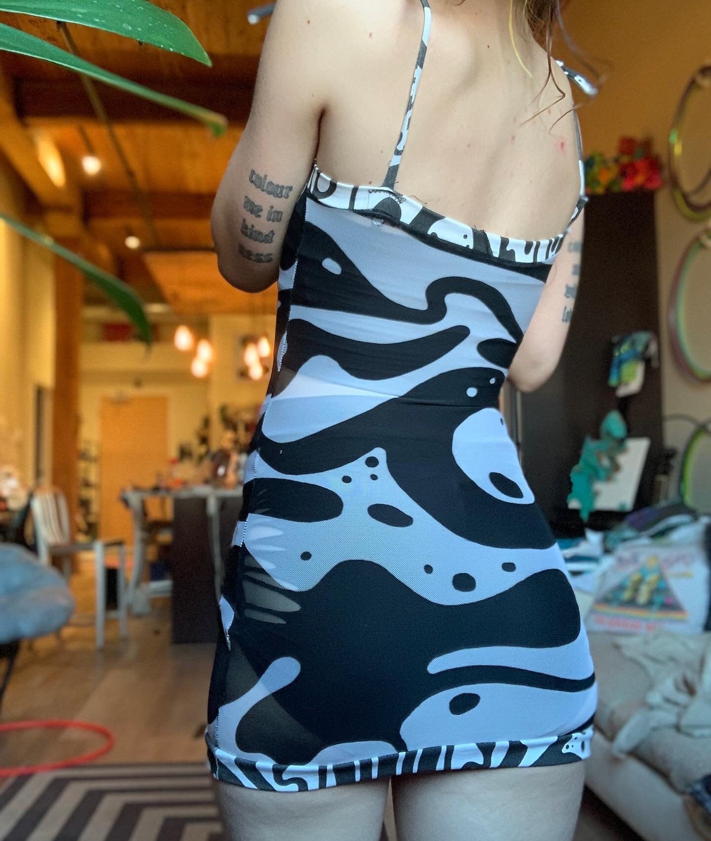 MTO Infinite Mesh Mini Dress - Choose Your Pattern